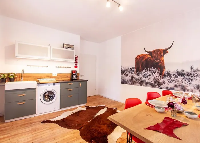 Modern & Spacious Apartment For Up To 8 Persons